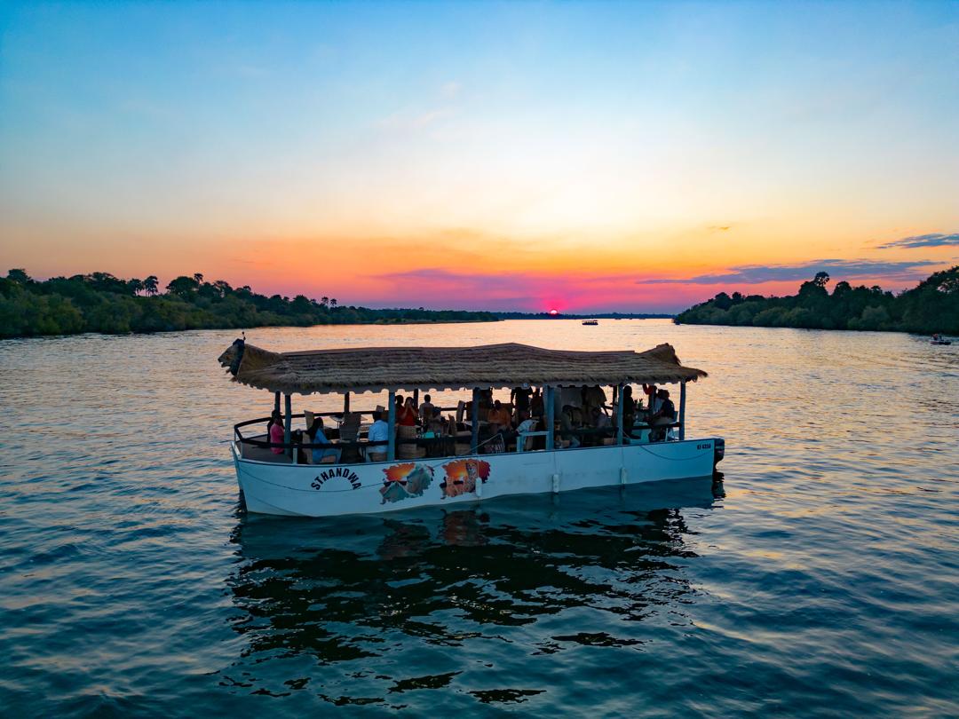 Arrival and Zambezi sunset cruise​
